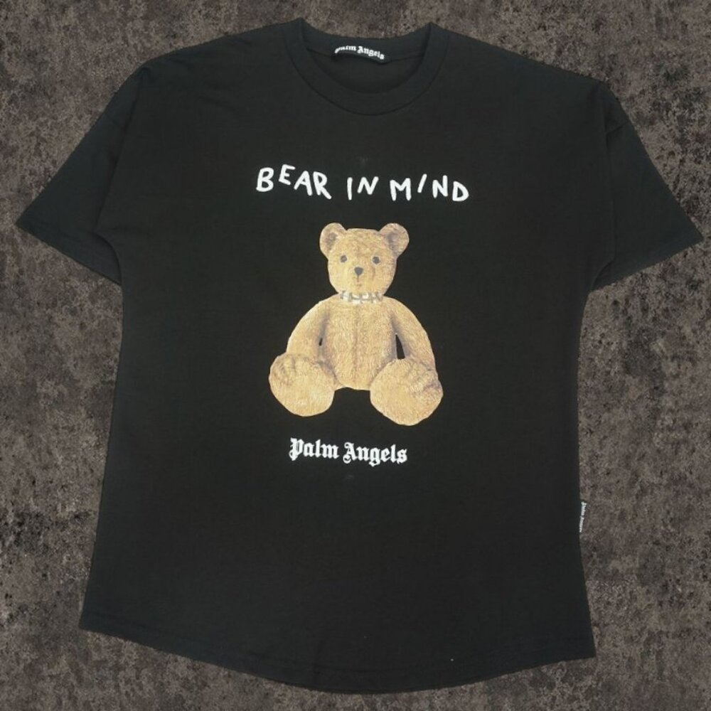 Men's Short Sleeve Black Palm Angels